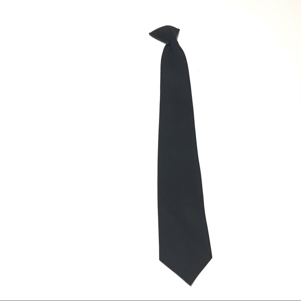 Louis Martin Men’s Neck Tie Black Solid